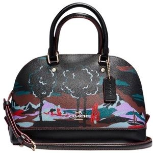 BNWOT Coach Mini Ltd Edtn Sierra Landscape Satchel
